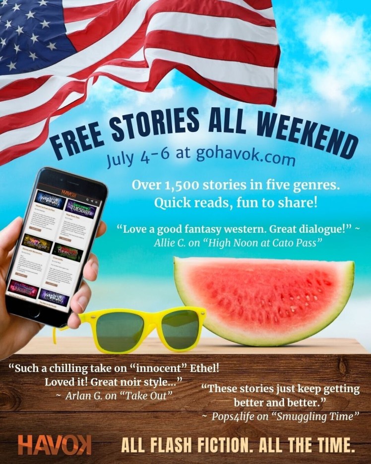 Free stories all weekend from Havok